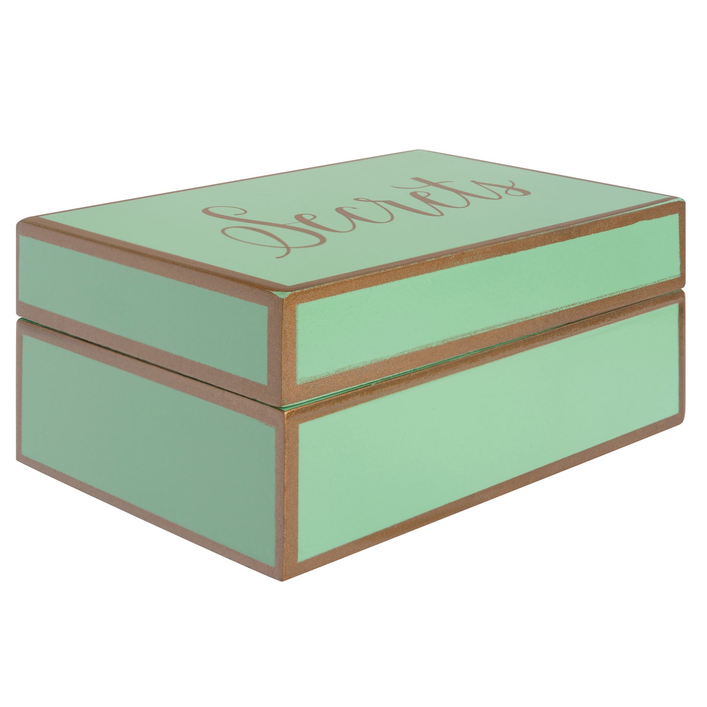Adorno Caja 7.5x11.5 cm. madera laqueada