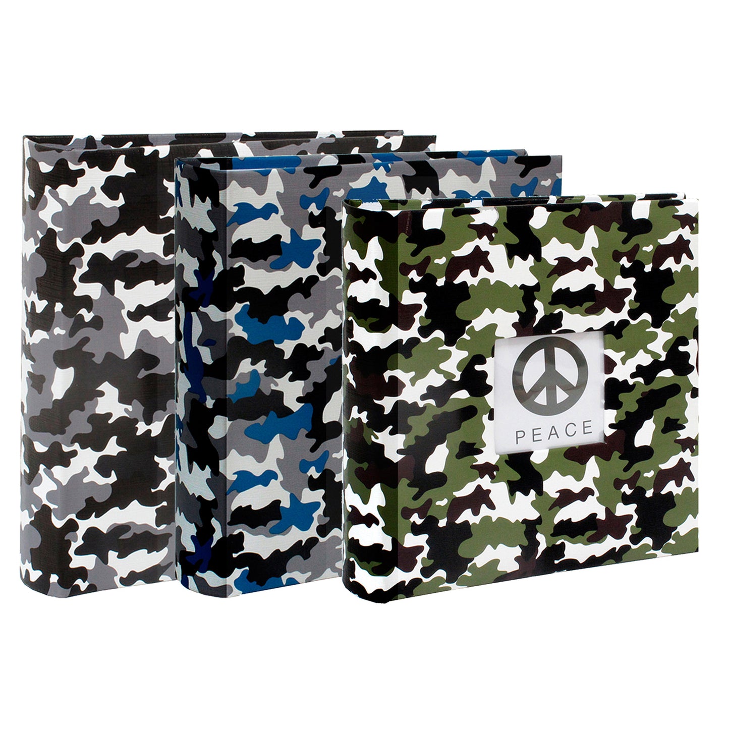 Álbum camuflado con memo