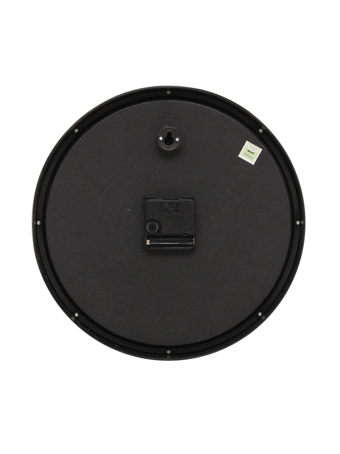 Reloj de pared 30 cm. Negro