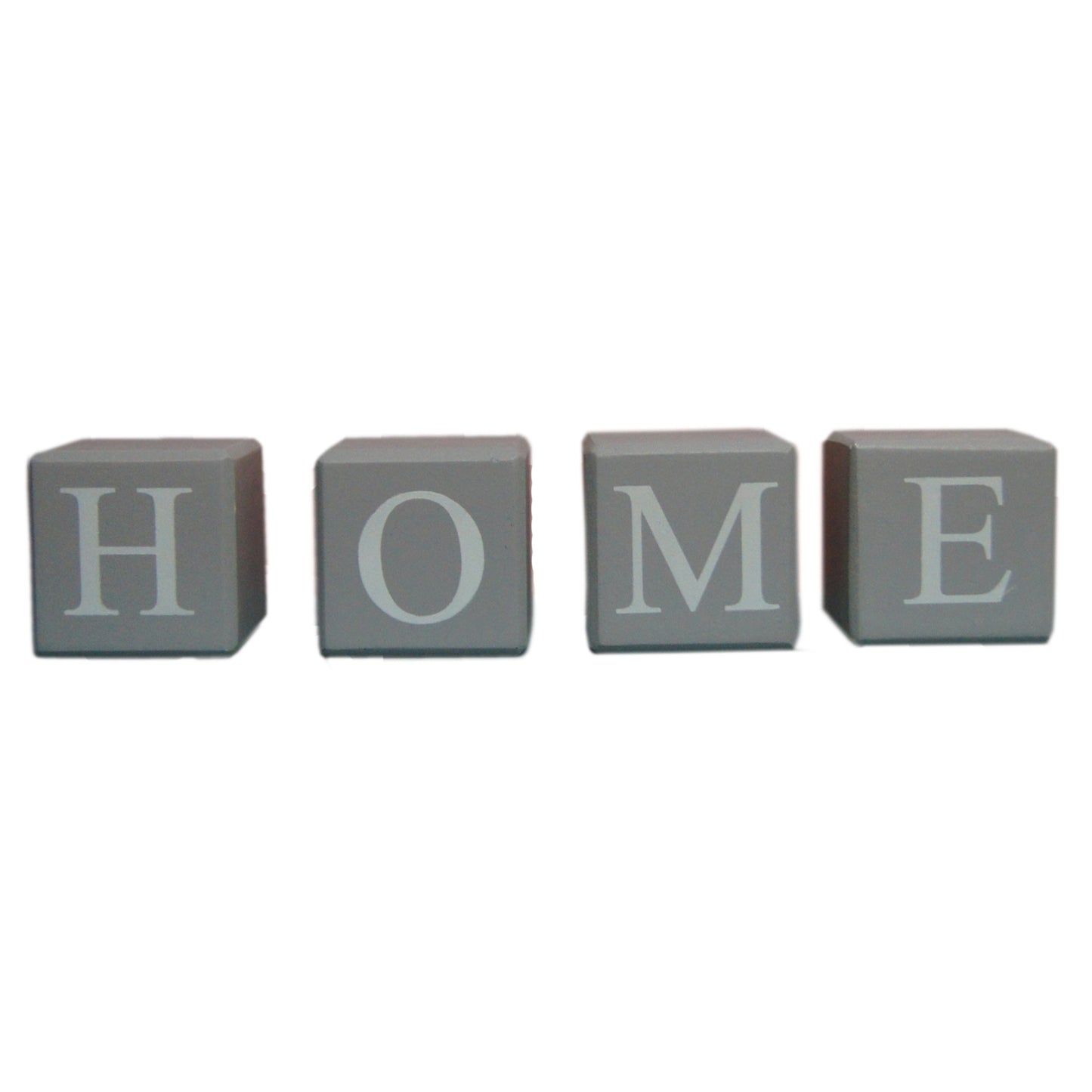 Adorno Cubos madera con Letras x4