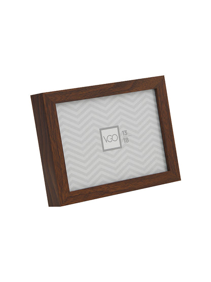 Marco de plástico símil madera shadow box (1,5 cm)