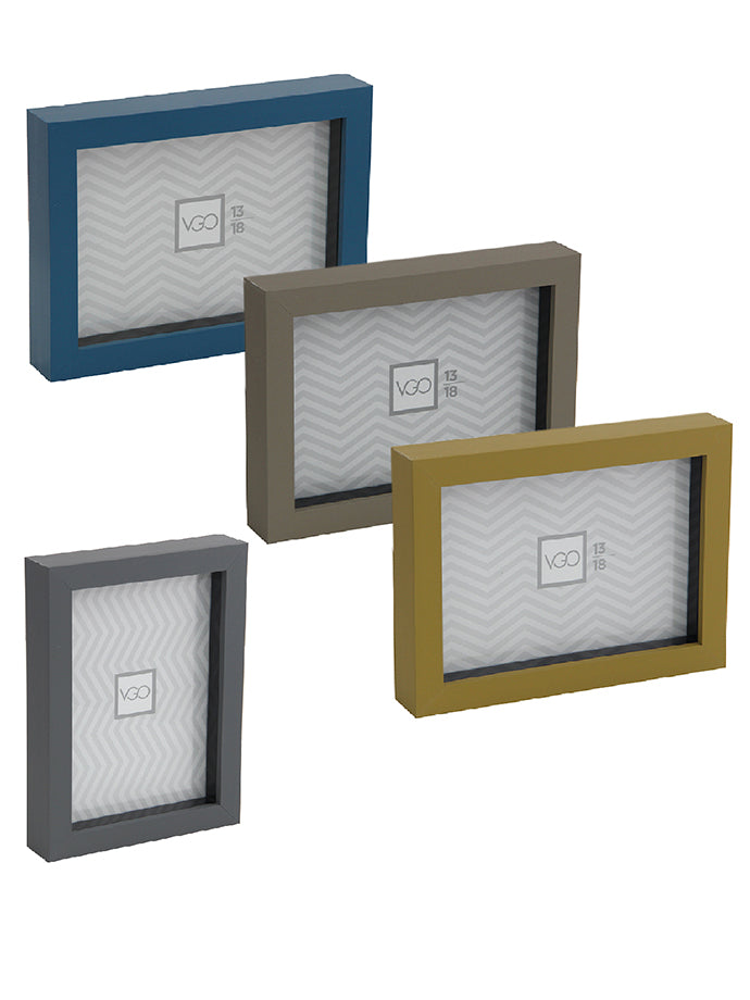 Marco de plástico colores shadow box (1,5 cm)