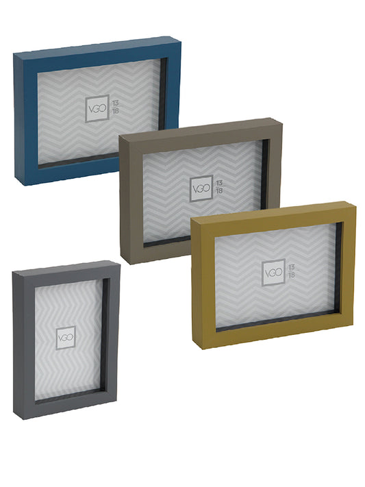 Marco de plástico colores shadow box (1,5 cm)