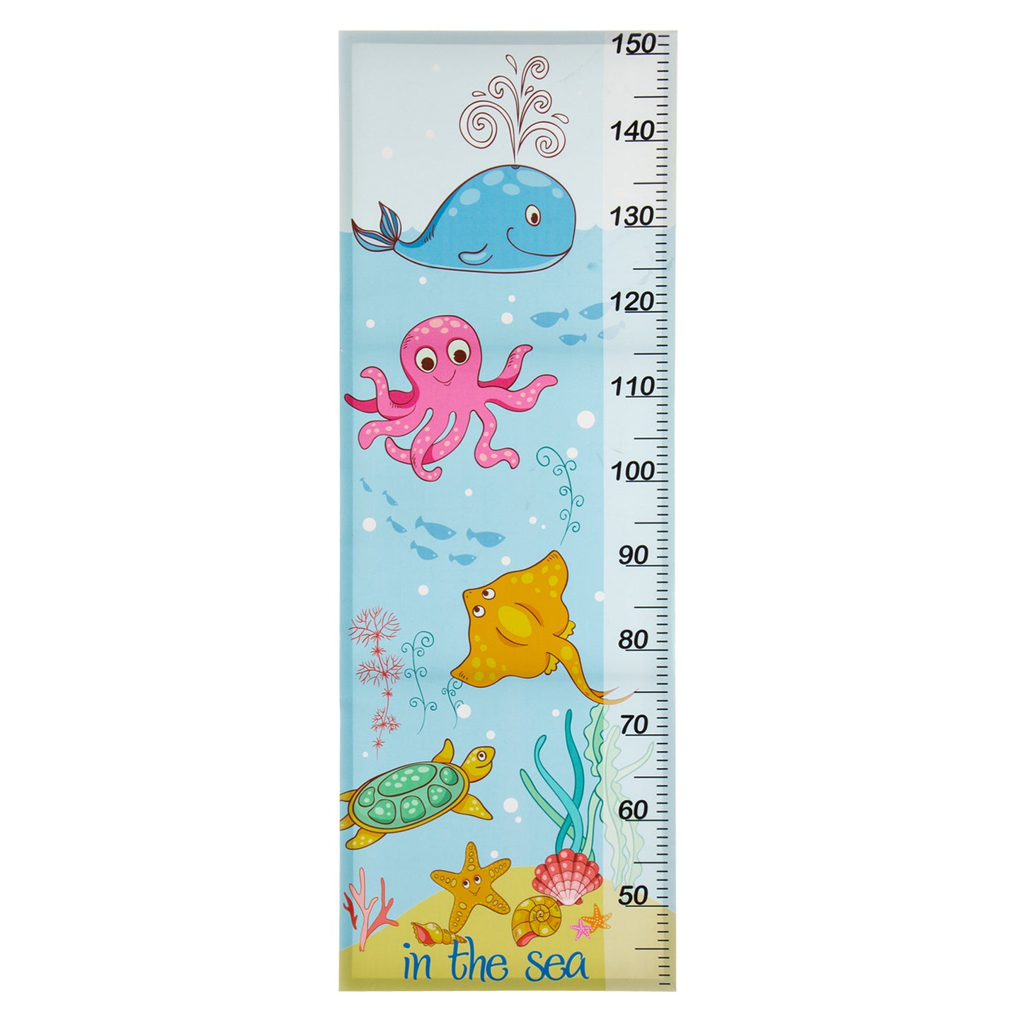 Cuadro canvas 40x113 infantil Medidas Celeste