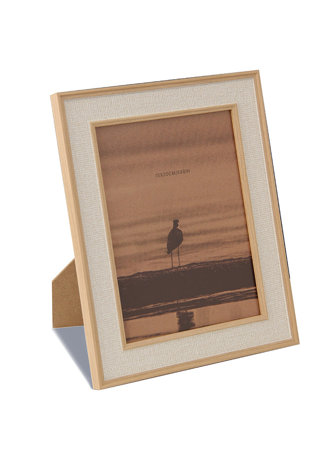 Marco plástico rústico