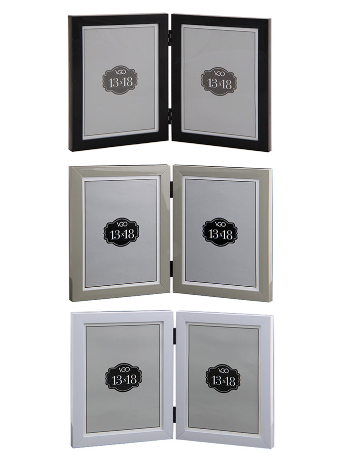 Marco plástico Doble