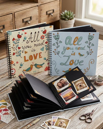 Album Pergamino Con Esquin.40 Pag.De 29X29 Cm