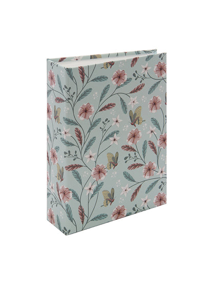 Álbum clásico estampado de hojas blancas para ensobrar