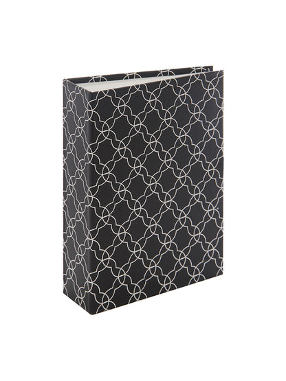 Álbum clásico estampado de hojas blancas para ensobrar