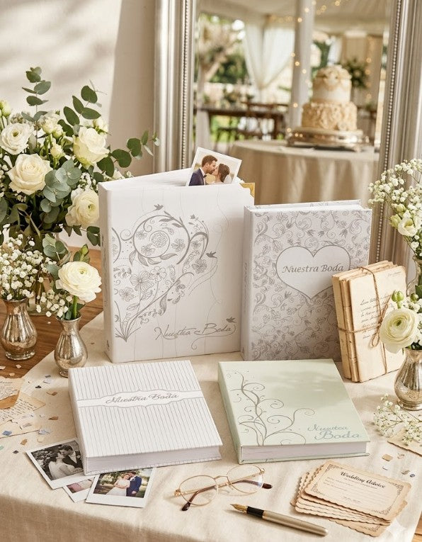 Album estampado nuestra boda para ensobrar