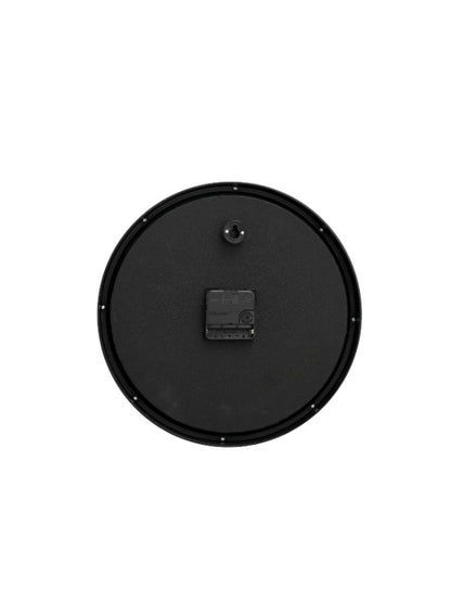 Reloj de pared 30 cm. Negro