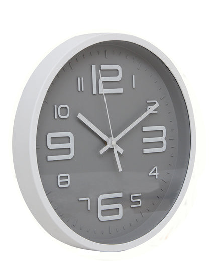 Reloj de pared  30 cm. Blanco