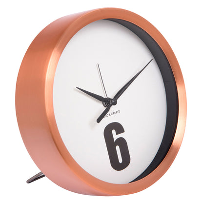 Reloj cobre con alarma 15 cm.