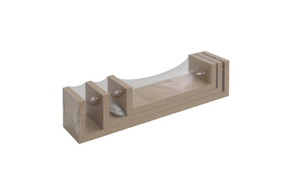 Set De 3 repisas de madera 42x10 - 34x10 - 26x10 cm