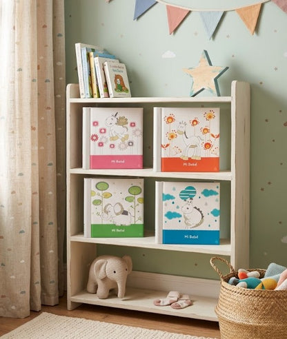 Álbum infantil con memo y caratulas para ensobrar
