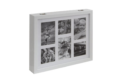 Marco múltiple 37x31 con bisagra cubre tablero eléctrico