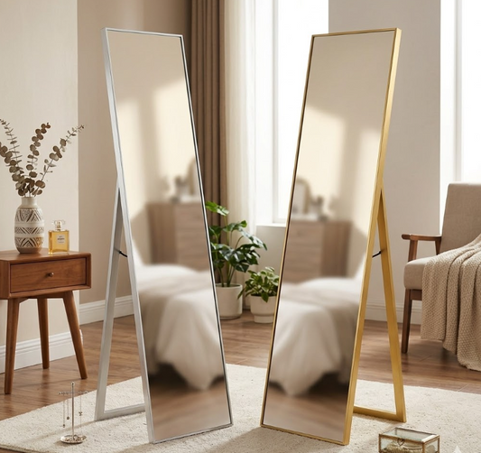 Espejo decorativo para piso 40x160 cm